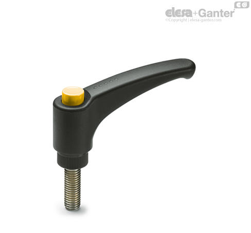 ERX-SST-p Adjustable handles Stainless steel threaded stud